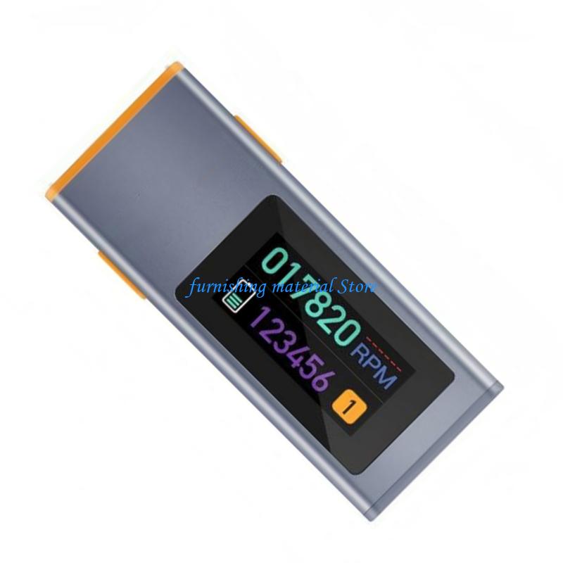 Industrial Laser Tachometer - Y5GD 300-200000RPM 機械用途での迅速かつ正確な速度測定用チップ付きタコメータ