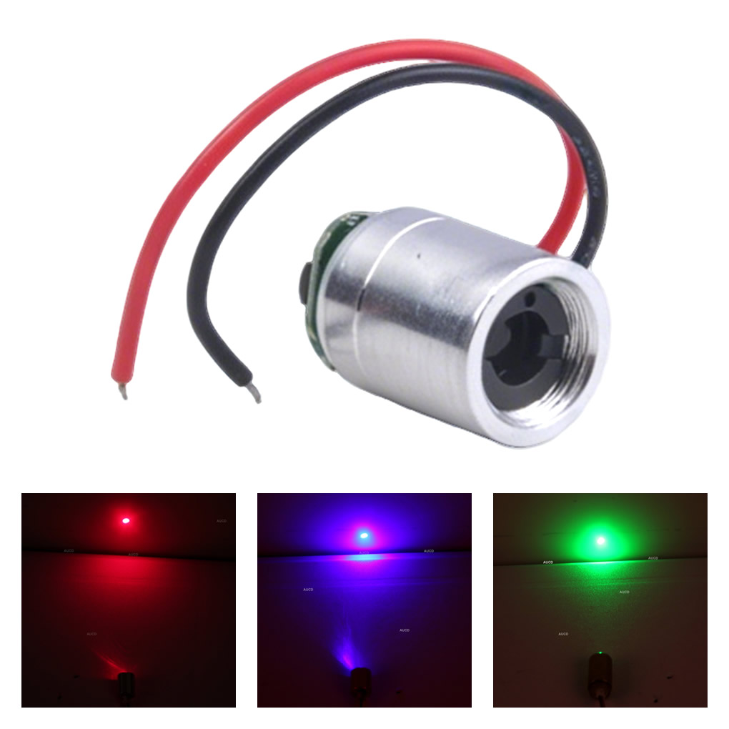Φ12x15mm DC 5V 赤-100mW 緑-50mW  - Diode Laser Module のレビューと価格