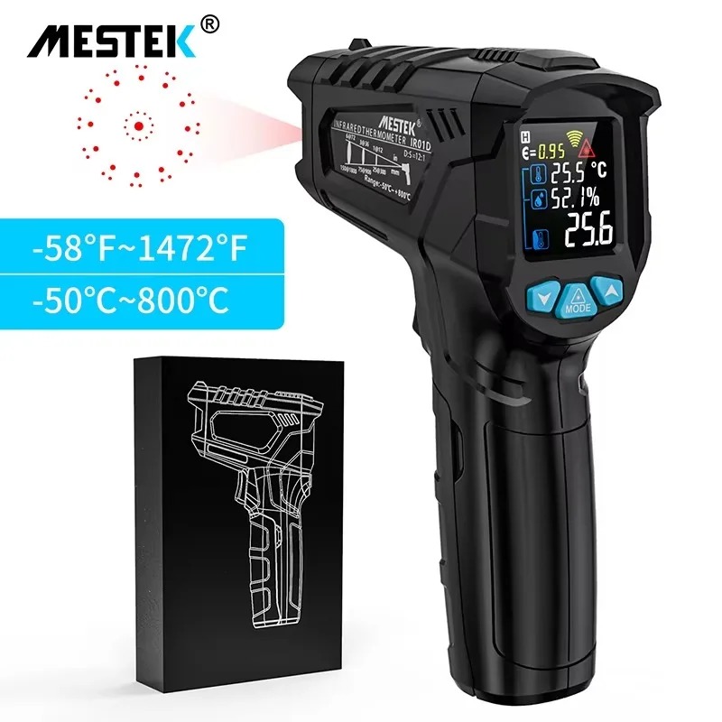 工業用温度計 IR01D 非接触赤外線温度計 レーザー温度計 - Industrial Infrared Laser のレビューと価格