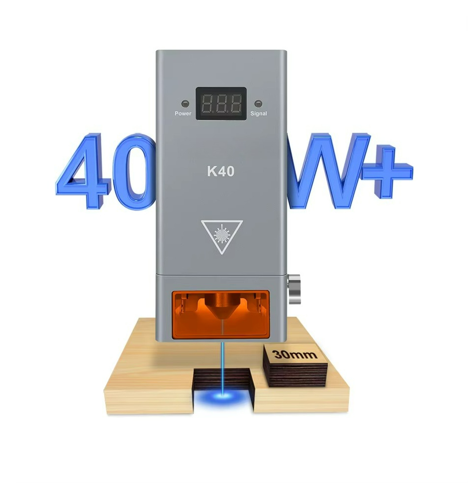 K40 44w 高光出力 450nm 青色レーザーモジュール - Diode Laser Module のレビューと価格