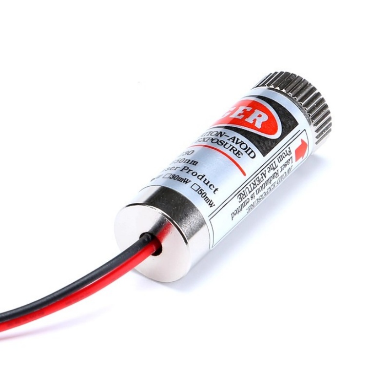 650nm 5mW 赤色点/線/十字レーザーモジュールヘッド - Diode Laser Module のレビューと価格