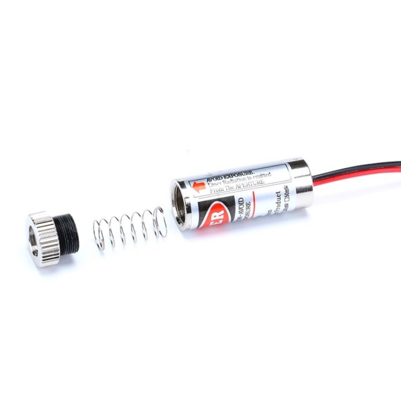 650nm 5mW 赤色点/線/十字レーザーモジュールヘッド - Diode Laser Module のレビューと価格